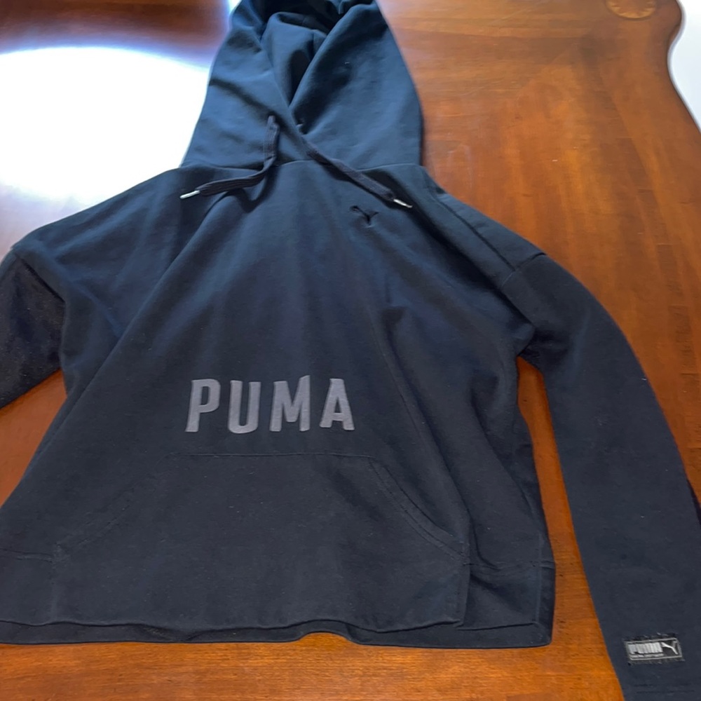 Puma cropped hoodie